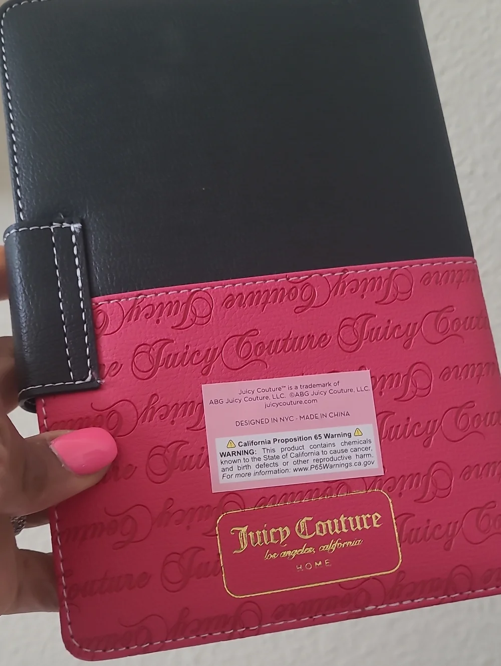 Juicy Couture Journal With Crown Pen- 280 Pages